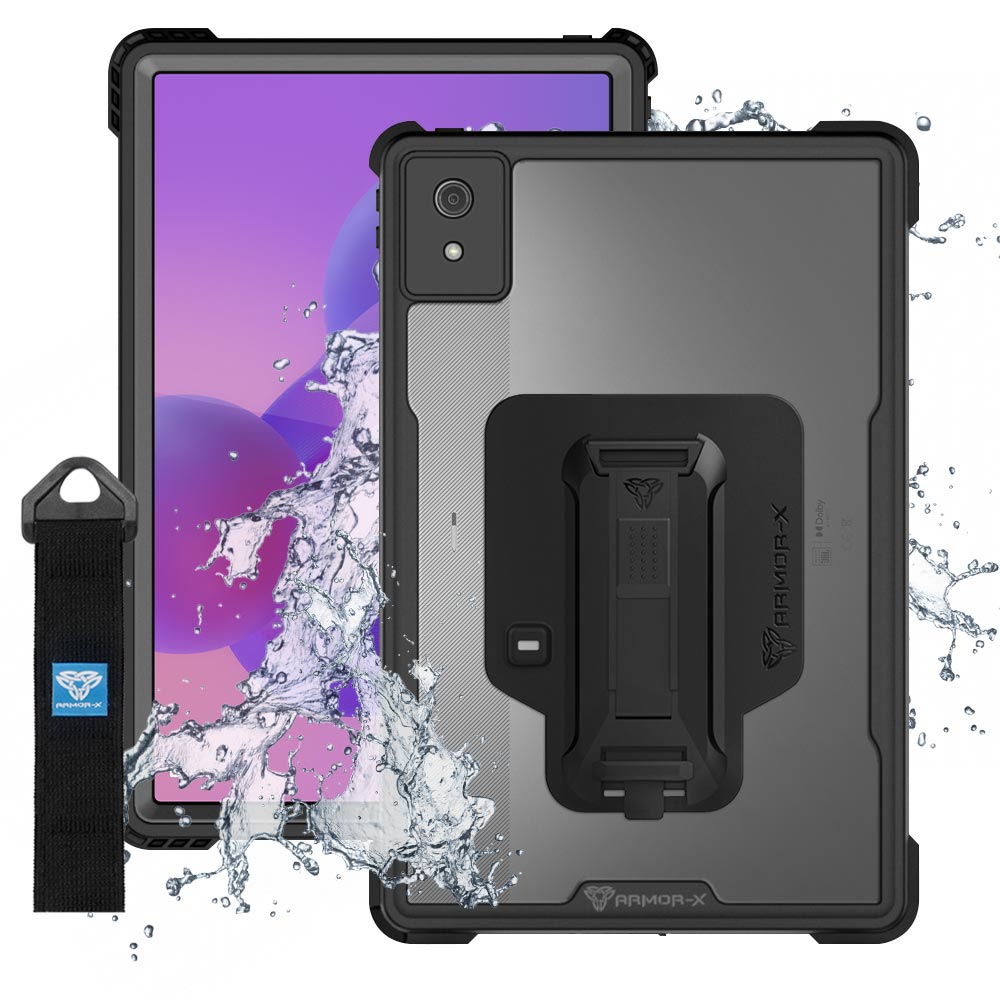 MXS-LN-TB373 | Lenovo Idea Tab Pro TB373 | IP68 Waterproof, Shock & Dust Proof Case With Handstrap & Kickstand & X-Mount