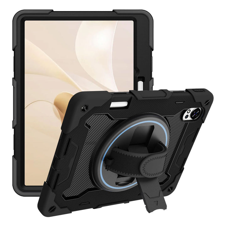 ARMOR-X Huawei MatePad 12 X (2026) / (2025) LRT-W09 / (2024) BKY-W09 shockproof case, impact protection cover with hand strap and kick stand. One-handed design for your workplace.