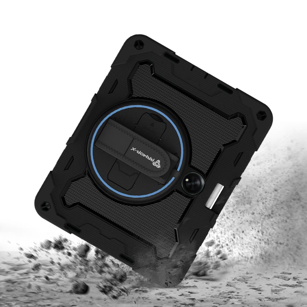 ARMOR-X OnePlus Pad shockproof case, impact protection cover with hand strap and kick stand. Rugged protective case with the best dropproof protection.