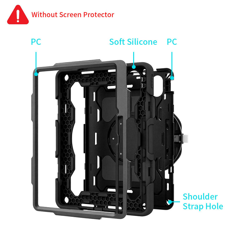 ARMOR-X Huawei MatePad 12 X (2026) / (2025) LRT-W09 / (2024) BKY-W09 shockproof case, three-layer shock absorbing construction provides complete protection against accidental drops, bumps and shocks.