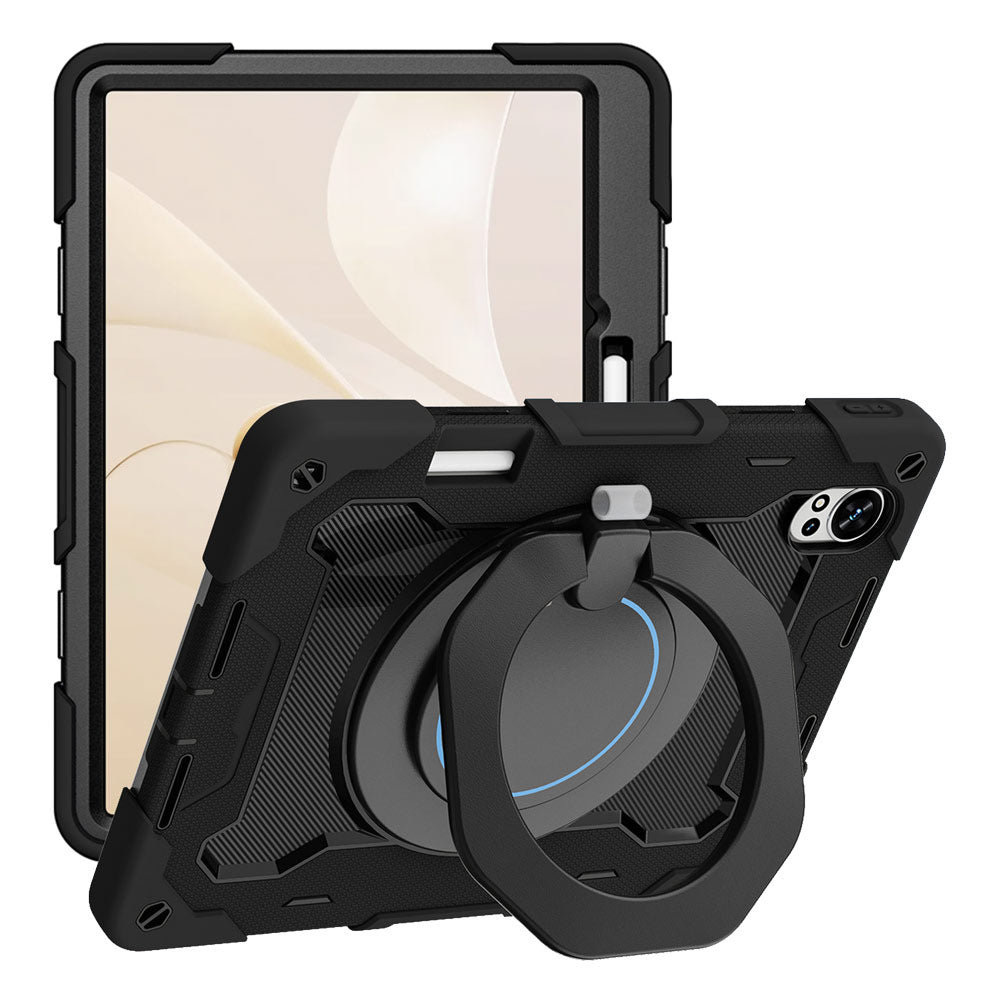 ARMOR-X Huawei MatePad 12 X (2026) / (2025) LRT-W09 / (2024) BKY-W09 shockproof case, impact protection cover. Rugged case with kick stand. Hand free typing, drawing, video watching.