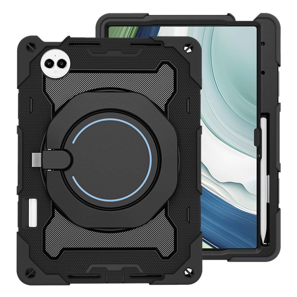ARMOR-X Huawei MatePad Pro 13.2 (2023) PCE-W30 / (2025) PCE-W29 shockproof case, impact protection cover. Rugged case with kick stand. Hand free typing, drawing, video watching.