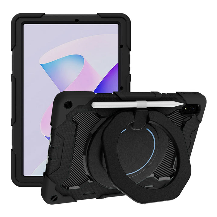 ARMOR-X Huawei MatePad 11 (2023) DBR-W10 shockproof case, impact protection cover. Rugged case with kick stand. Hand free typing, drawing, video watching.