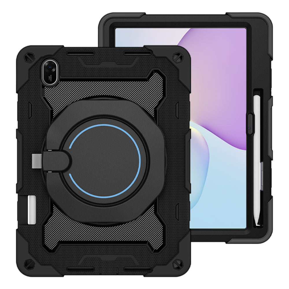 ARMOR-X Huawei MatePad 11.5 (2025) TXZ-W09 shockproof case, impact protection cover. Rugged case with kick stand. Hand free typing, drawing, video watching.
