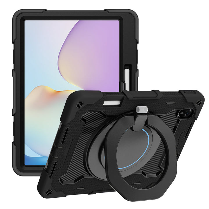 ARMOR-X Huawei MatePad 11.5 (2025) TXZ-W09 shockproof case, impact protection cover. Rugged case with kick stand. Hand free typing, drawing, video watching.