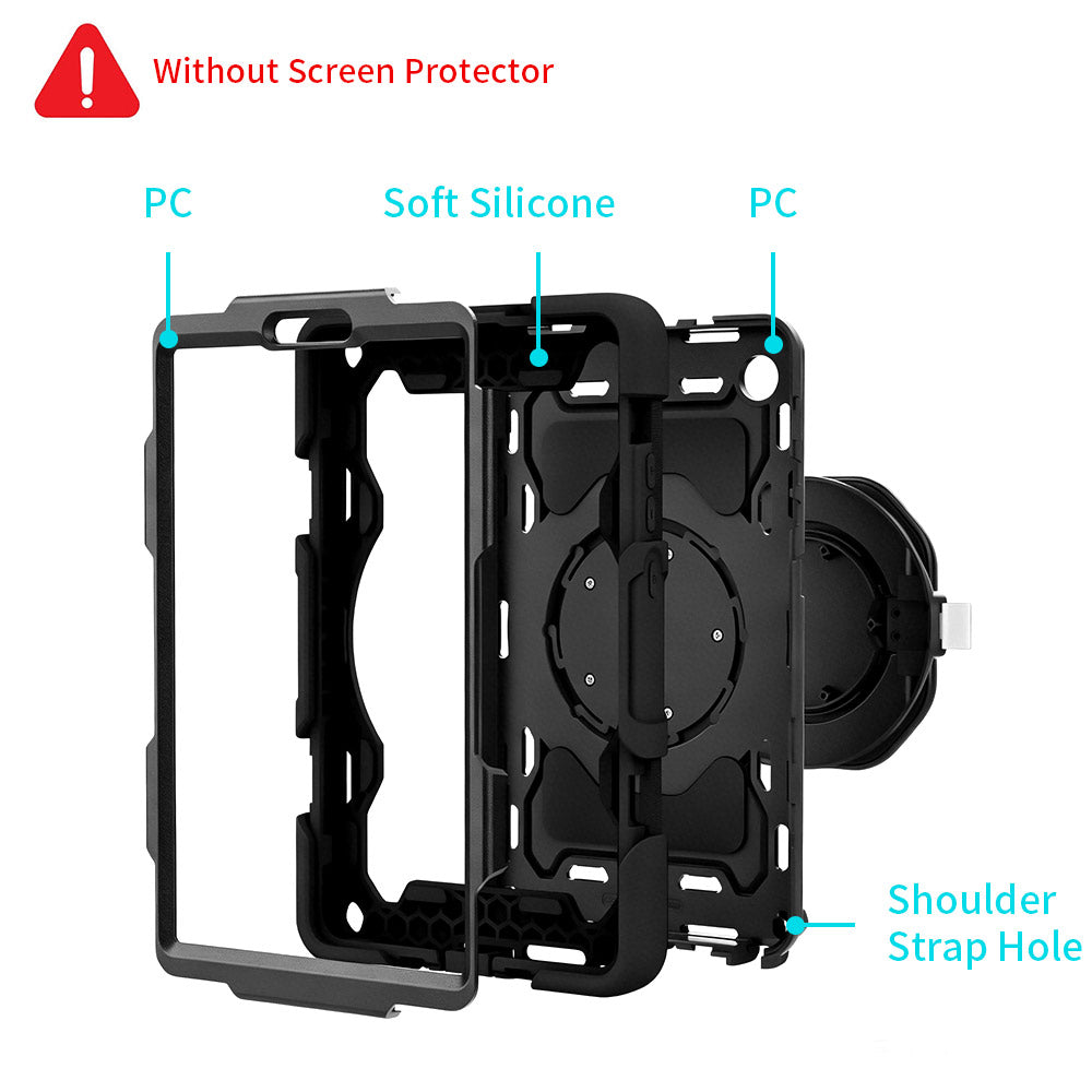 ARMOR-X Lenovo Tab K9 / Lenovo Tab One TB305 shockproof case, three-layer shock absorbing construction provides complete protection against accidental drops, bumps and shocks.