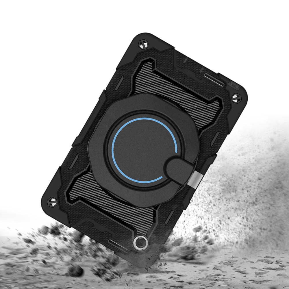 ARMOR-X Lenovo Tab K9 / Lenovo Tab One TB305 shockproof case, impact protection cover with kick stand. Rugged protective case with the best dropproof protection.