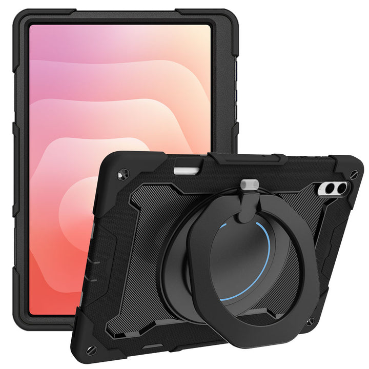 ARMOR-X Samsung Galaxy Tab S11 Ultra SM-X930 / X936 shockproof case, impact protection cover. Rugged case with kick stand. Hand free typing, drawing, video watching.