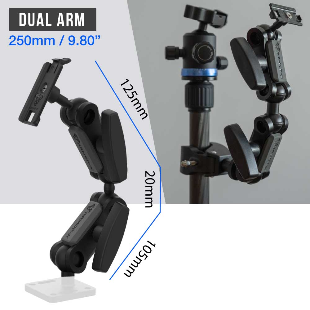 X-P50K | Heavy-Duty Quick Release Bar Mount (LARGE) | ONE-LOCK for Phone
