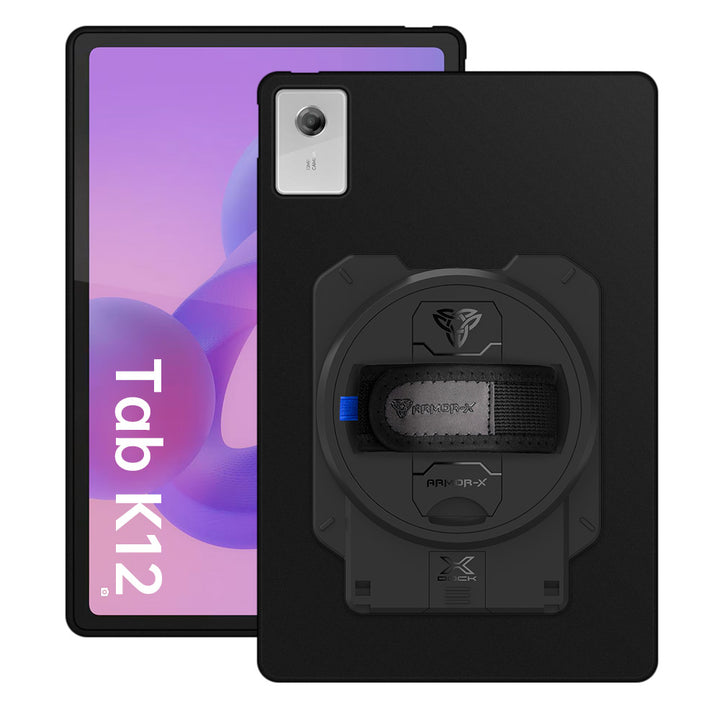 ARMOR-X Lenovo Tab K12 TB361 / Lenovo Idea Tab Plus ( 12.1" TB361 ) shockproof case with X-DOCK modular eco-system.