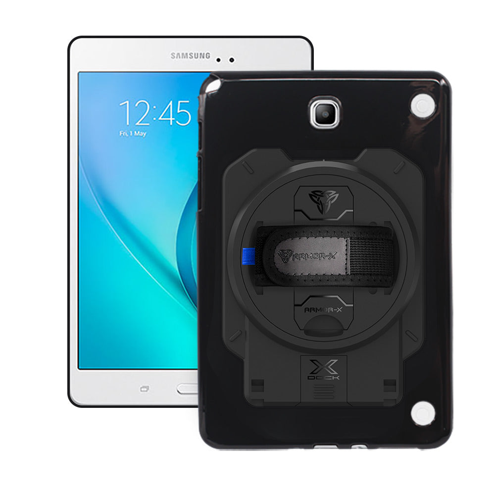 ARMOR-X Samsung Galaxy Tab A 8.0 T350 T355 / P350 P355 (S-pen version) shockproof case with X-DOCK modular eco-system.