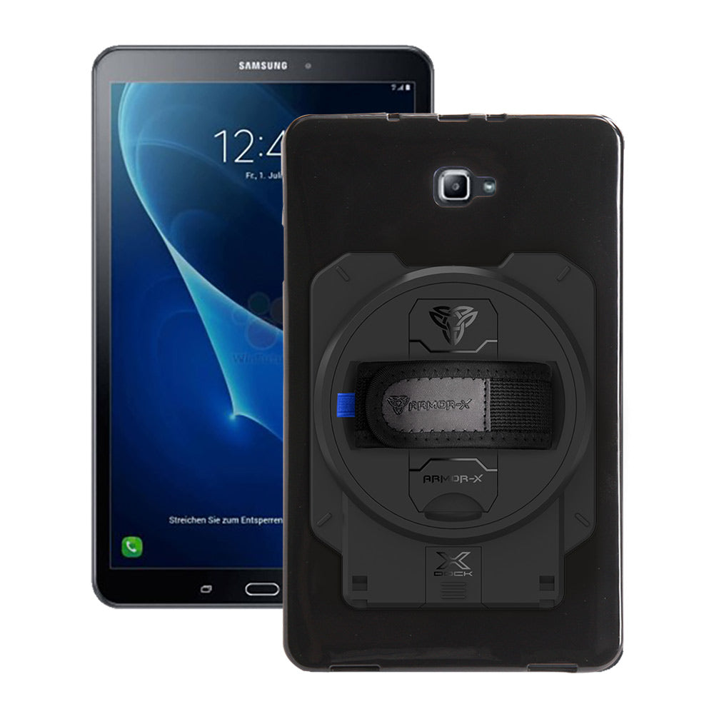 ARMOR-X Samsung Galaxy Tab A 10.1 (2016) T580 T585 shockproof case with X-DOCK modular eco-system.