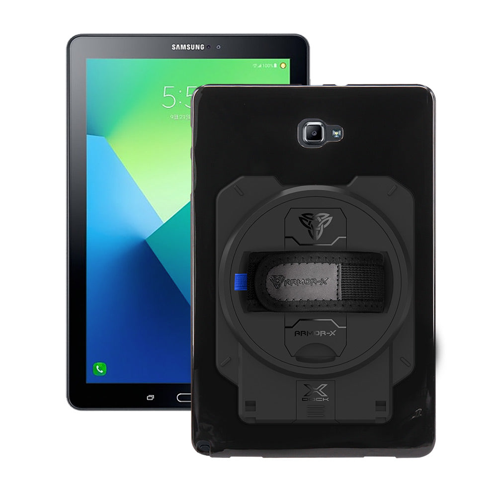 ARMOR-X Samsung Galaxy Tab A 10.1 (2016) P580 P585 shockproof case with X-DOCK modular eco-system.