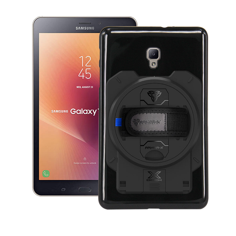 ARMOR-X Samsung Galaxy Tab A 8.0 (2017) T380 T385 LTE shockproof case with X-DOCK modular eco-system.