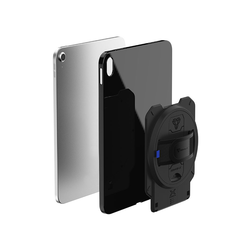 ARMOR-X Samsung Galaxy Tab A9 SM-X110 / SM-X115 shockproof case with X-DOCK modular eco-system.