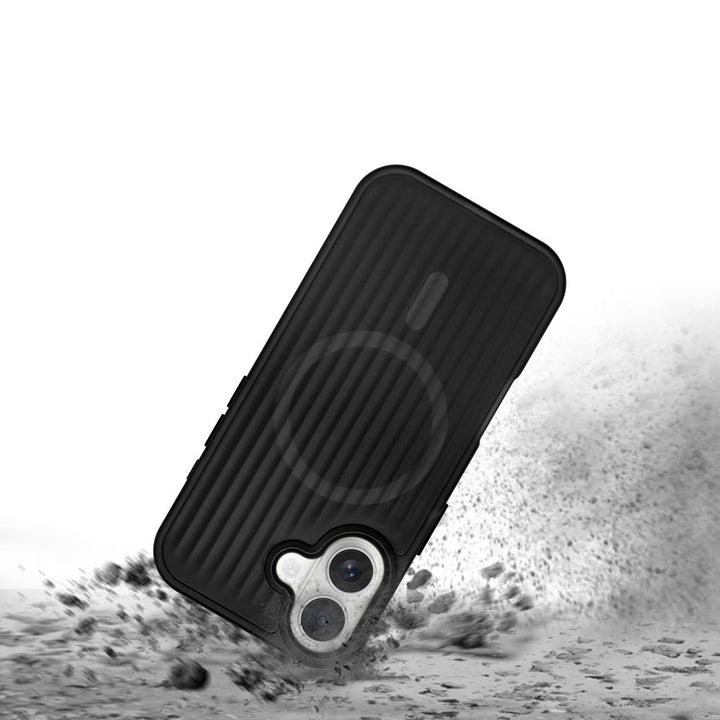 ARMOR-X iPhone 17 case with MagSafe. Durable TPU and PC materials combine flexible edges with a rigid back for reliable everyday protection and a comfortable feel.