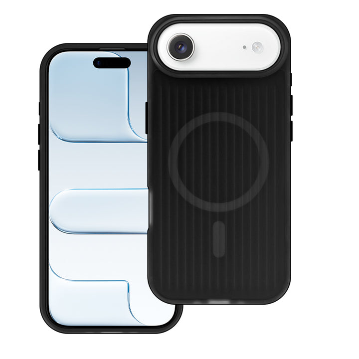 ARMOR-X iPhone Air / 17 Air case with MagSafe, corrugated pattern, TPU+PC protection, raised bezels, precise fit and responsive buttons.