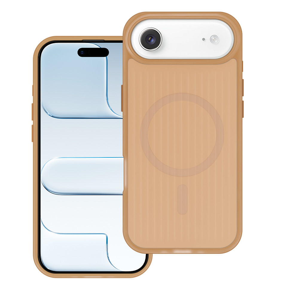 ARMOR-X iPhone Air / 17 Air case with MagSafe, corrugated pattern, TPU+PC protection, raised bezels, precise fit and responsive buttons.
