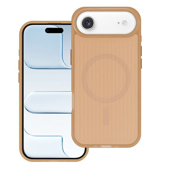 ARMOR-X iPhone Air / 17 Air case with MagSafe, corrugated pattern, TPU+PC protection, raised bezels, precise fit and responsive buttons.