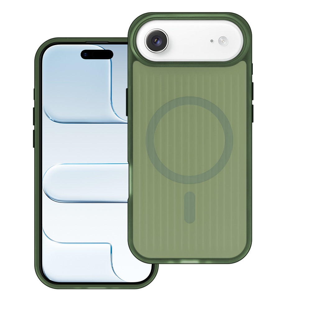 ARMOR-X iPhone Air / 17 Air case with MagSafe, corrugated pattern, TPU+PC protection, raised bezels, precise fit and responsive buttons.