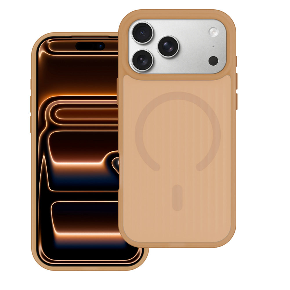 ARMOR-X iPhone 17 Pro Max case with MagSafe, corrugated pattern, TPU+PC protection, raised bezels, precise fit and responsive buttons.