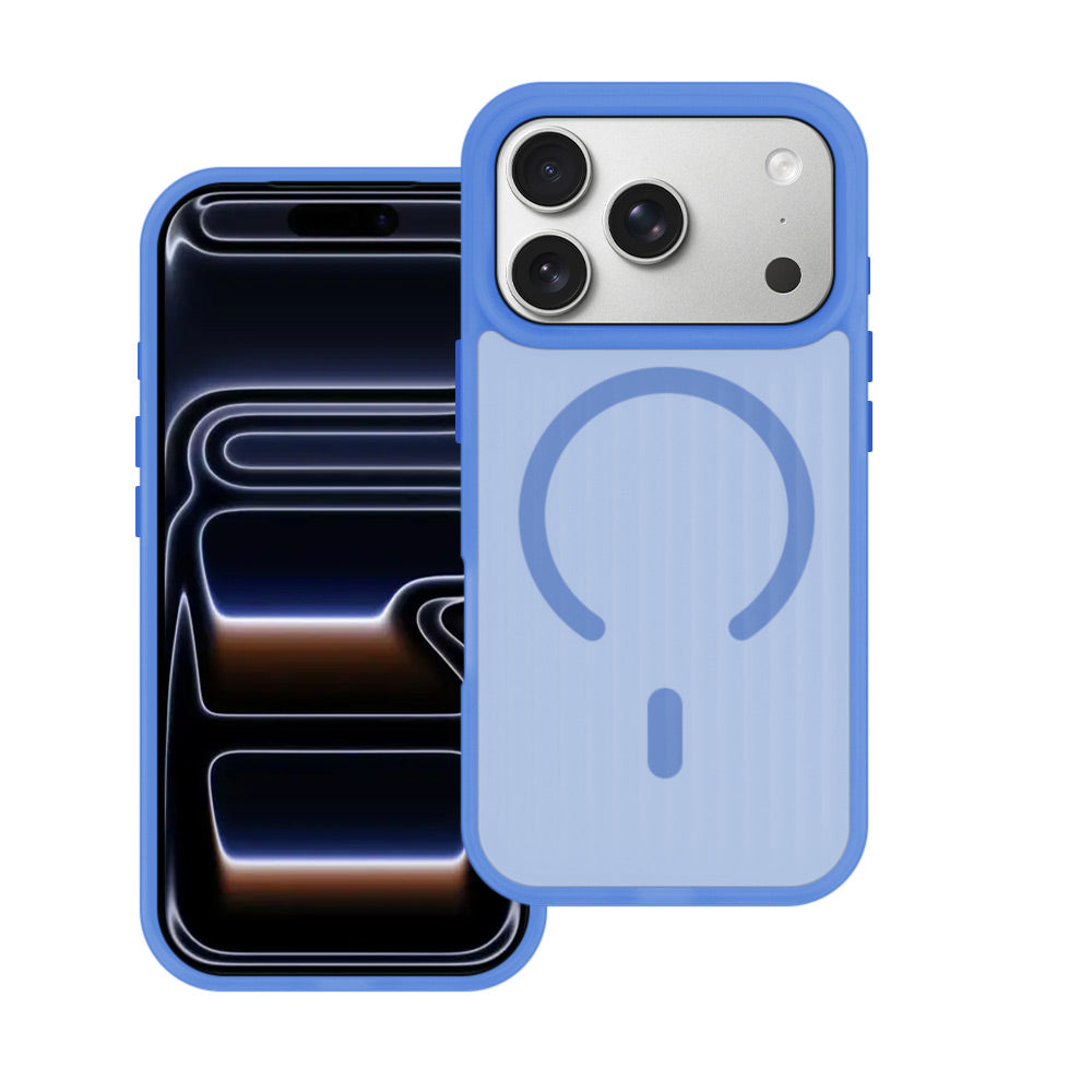 PTM-IPH-17PRO | iPhone 17 Pro | Corrugated Pattern Protective Case with MagSafe