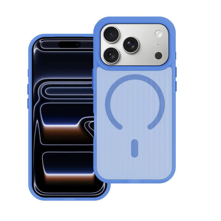 PTM-IPH-17PRO | iPhone 17 Pro | Corrugated Pattern Protective Case with MagSafe