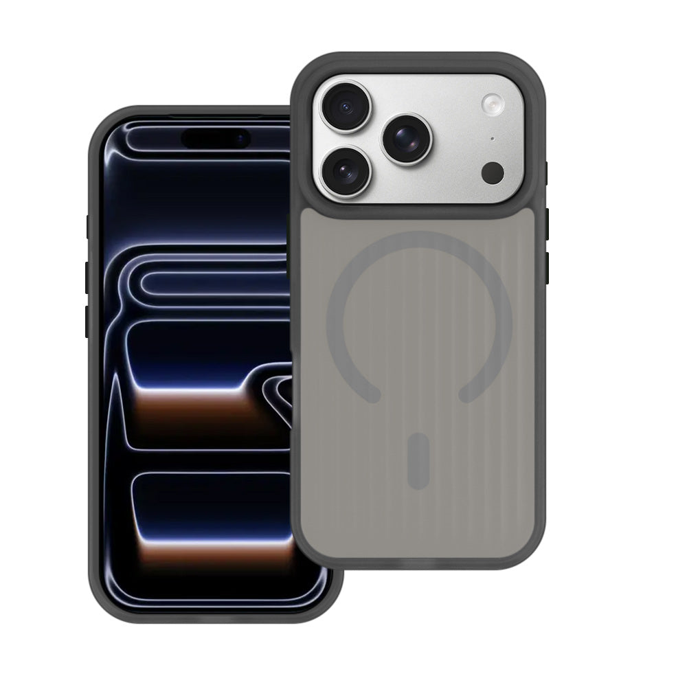 PTM-IPH-17PRO | iPhone 17 Pro | Corrugated Pattern Protective Case with MagSafe