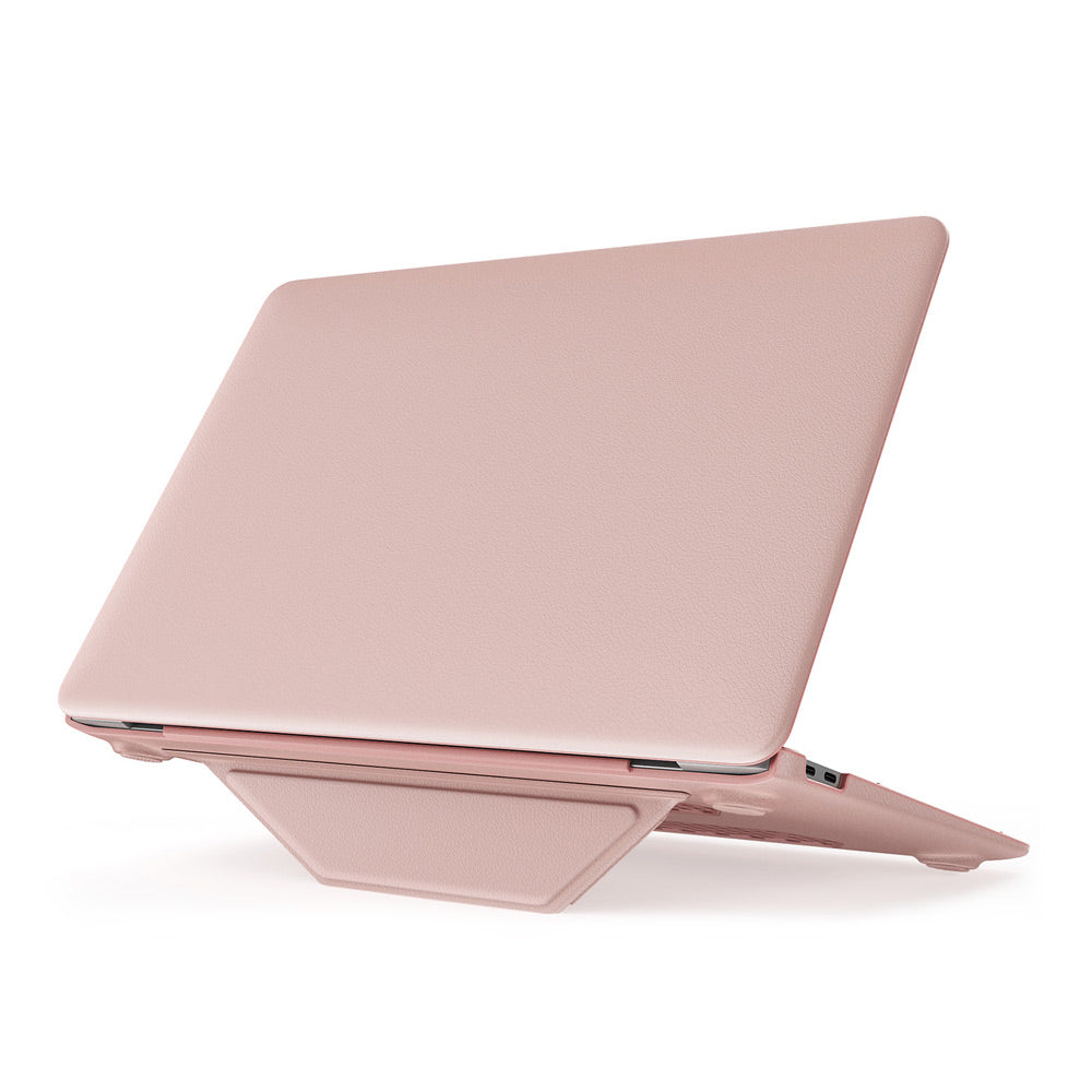 PUC-MB-A13V2 | MacBook Air 13" 2018 / 2020 (A1932 / A2179 / M1 A2337) | PU Leather Hard Shell Dual Layer Protective Cover