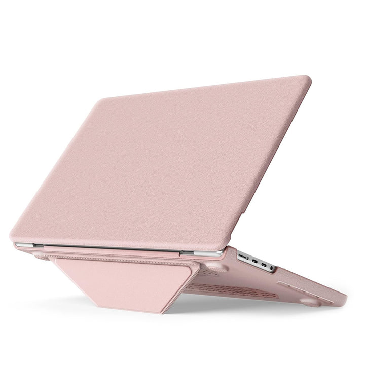 PUC-MB-P14 | MacBook Pro 14" 2021 / 2023 / 2024 (M1 Pro/Max A2442 / M2 A2779 / M3 A2918 A2992 / M4) | PU Leather Hard Shell Dual Layer Protective Cover