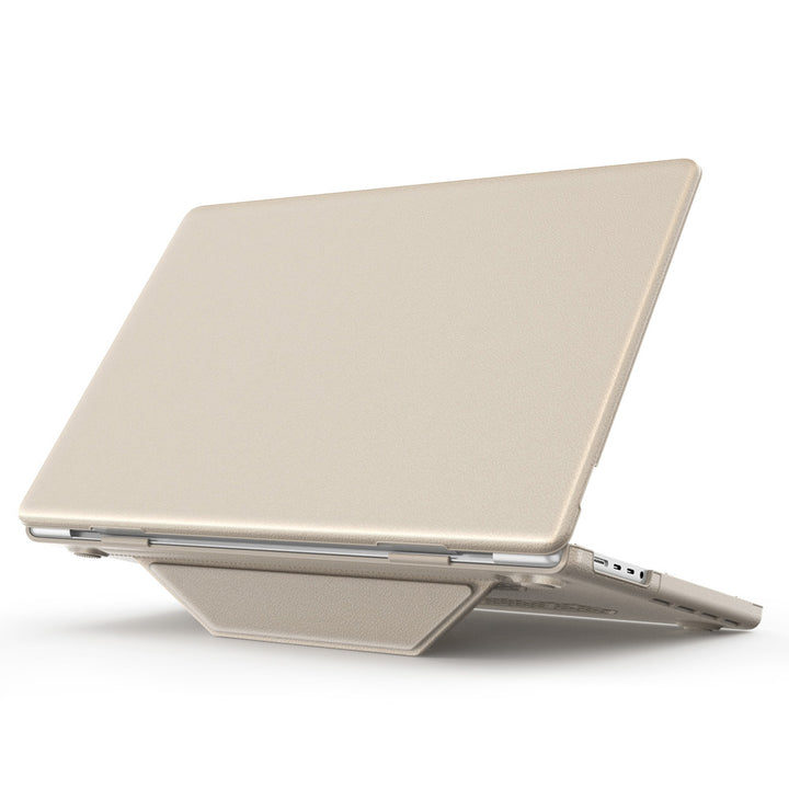 PUC-MB-P16V2 | MacBook Pro 16" 2021 / 2023 / 2024 (M1 Pro/Max A2485 / M2 A2780 / M3 A2991 / M4) | PU Leather Hard Shell Dual Layer Protective Cover