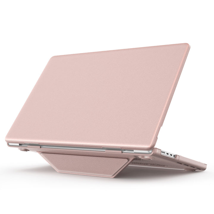 PUC-MB-P16V2 | MacBook Pro 16" 2021 / 2023 / 2024 (M1 Pro/Max A2485 / M2 A2780 / M3 A2991 / M4) | PU Leather Hard Shell Dual Layer Protective Cover