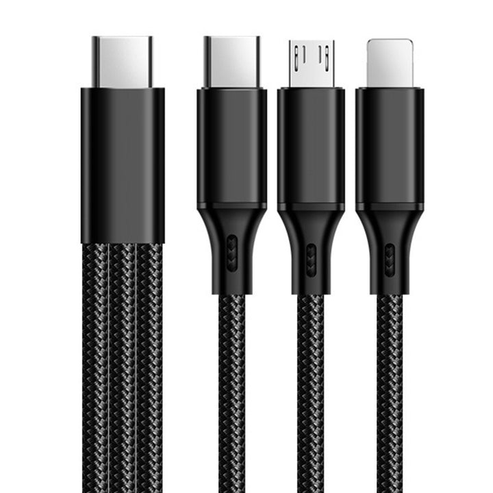 ARMOR-X 2 meter / 1.2 meter 3-in-1 
 cable.