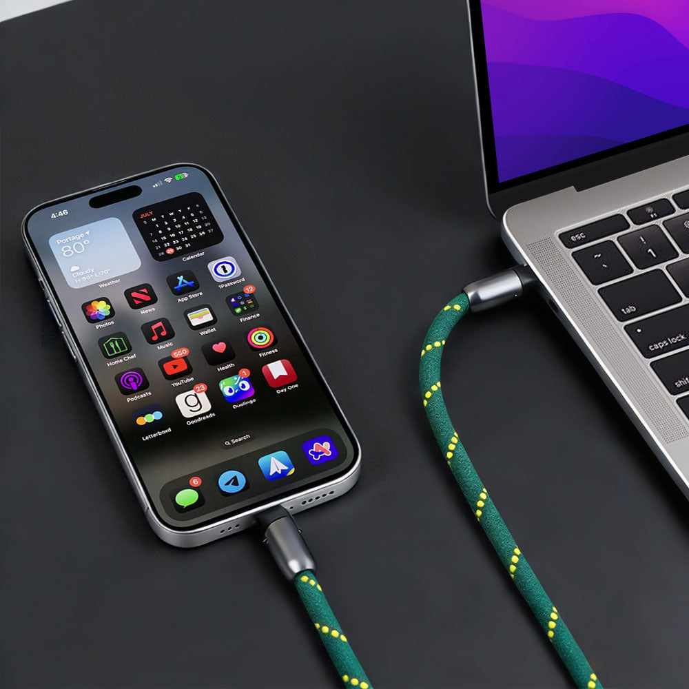 PWR-CB11 | Lanyard Charging Cable | TYPE-C • Lightning