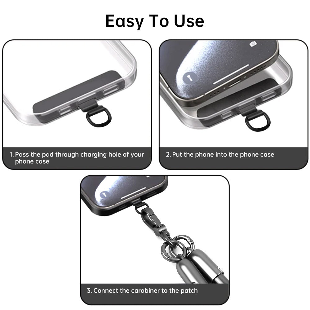 PWR-CB11 | Lanyard Charging Cable | TYPE-C • Lightning