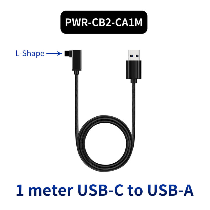 PWR-CB | 2 meter / 1 meter Cable | USB-C • Lightning • USB-A