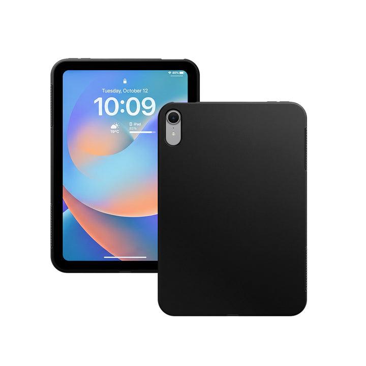 ARMOR-X iPad mini 8 Shockproof Case with TPU protection, slim lightweight design, raised edges, precise cutouts, and tactile buttons.