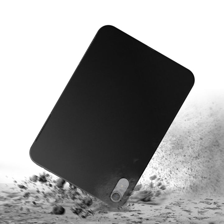 ARMOR-X iPad mini 8 Shockproof Case with TPU protection, slim lightweight design, raised edges, precise cutouts, and tactile buttons.