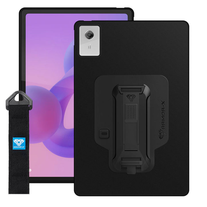PXS-LN-TB361 | Lenovo Tab K12 TB361 / Lenovo Idea Tab Plus ( 12.1" TB361 ) | Shockproof Case w/ Kickstand &amp; hand strap &amp; X-Mount