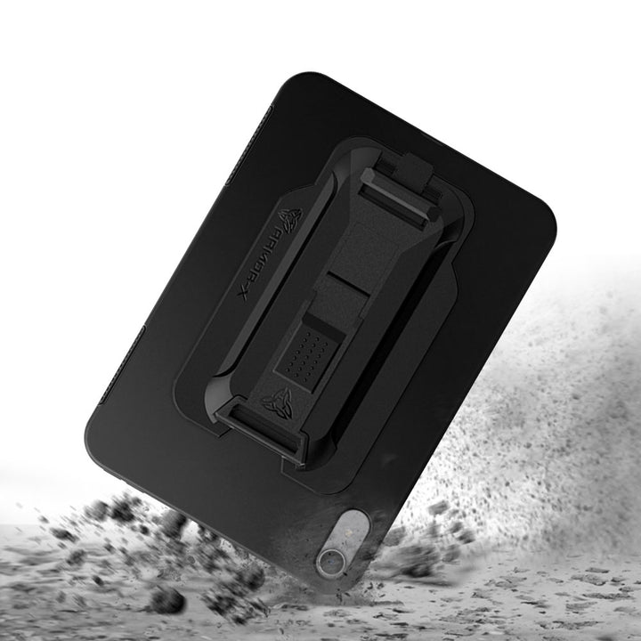 PXS-iPad-M8 | iPad mini 8 | Shockproof Case w/ Kickstand &amp; hand strap &amp; X-Mount