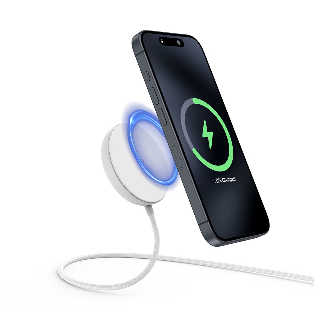 QI2-02 | Qi2.2 25W Wireless Charger Compatible with iPhone, AirPods