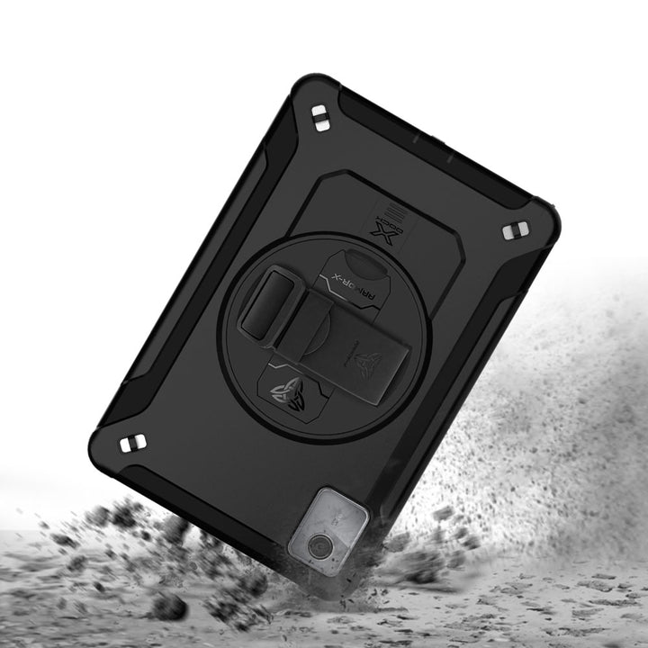 RAG-LN-M11 | Lenovo Tab M11 / K11 TB330 | Healthcare &amp; Medical-Grade Rainproof Military-Grade Rugged Case with Silicone Hand Strap &amp; X-DOCK Modular Eco-System