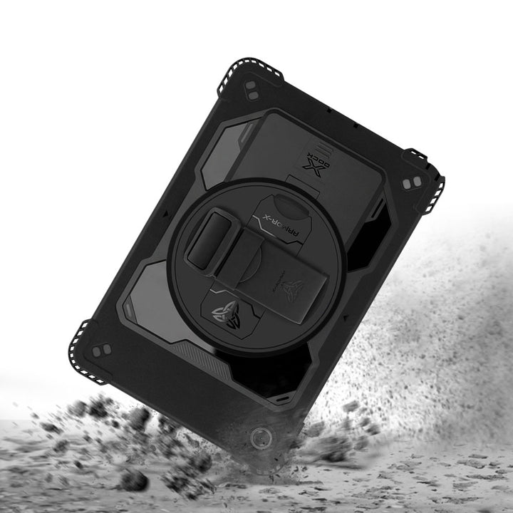ARMOR-X Motorola Moto Pad 60 Lite Healthcare-ready medical-grade rugged case. MIL-STD-810H tested for 1.2 m / 4 ft drops with dual-layer impact protection.