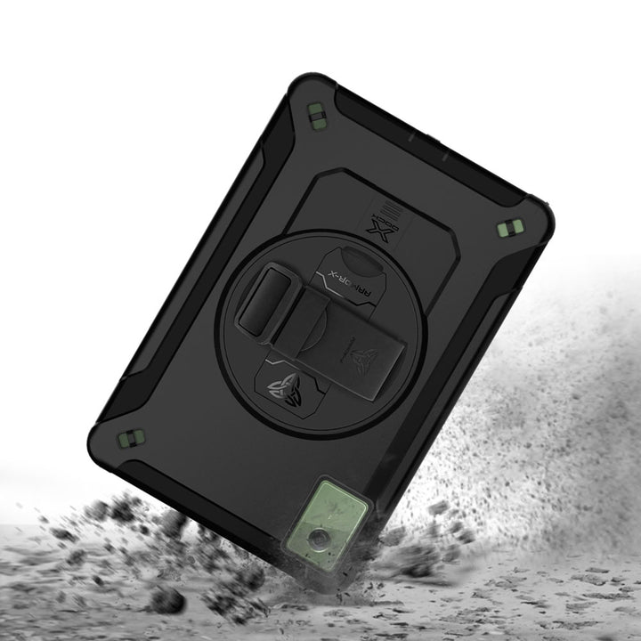 RAG-LN-TB336 | Motorola Moto Pad (2026) / Moto Pad 60 Neo | Healthcare &amp; Medical-Grade Rainproof Military-Grade Rugged Case with Silicone Hand Strap &amp; X-DOCK Modular Eco-System