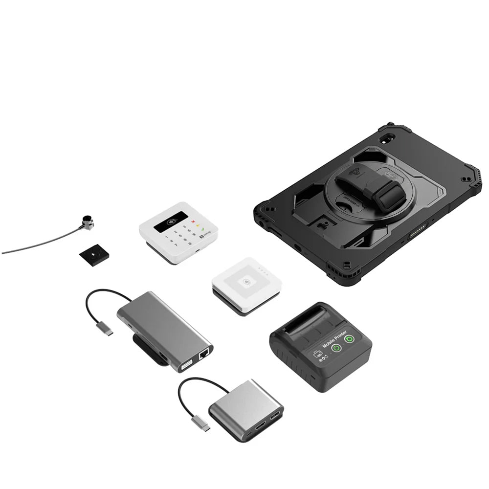 ARMOR-X Lenovo ThinkTab X11 (Gen 1) TB353 Healthcare-ready medical-grade rugged case. X-DOCK Modular Ecosystem
Expand functionality with interchangeable modules for card readers, printers, hubs, and more.