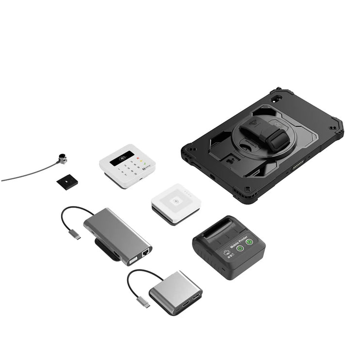 ARMOR-X Lenovo ThinkTab X11 (Gen 1) TB353 Healthcare-ready medical-grade rugged case. X-DOCK Modular Ecosystem
Expand functionality with interchangeable modules for card readers, printers, hubs, and more.