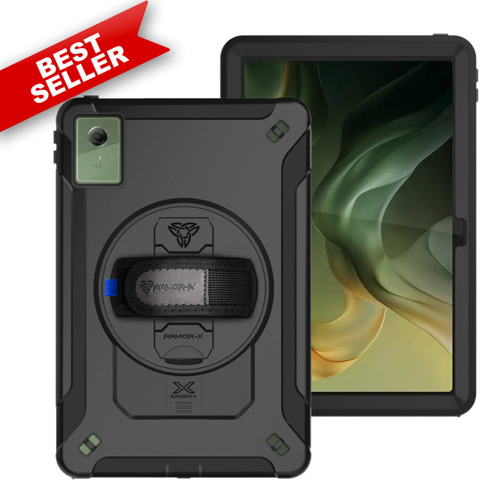 RAN-LN-TB336 | Motorola Moto Pad (2026) / Moto Pad 60 Neo | Rainproof military grade rugged case with X-DOCK modular eco-system