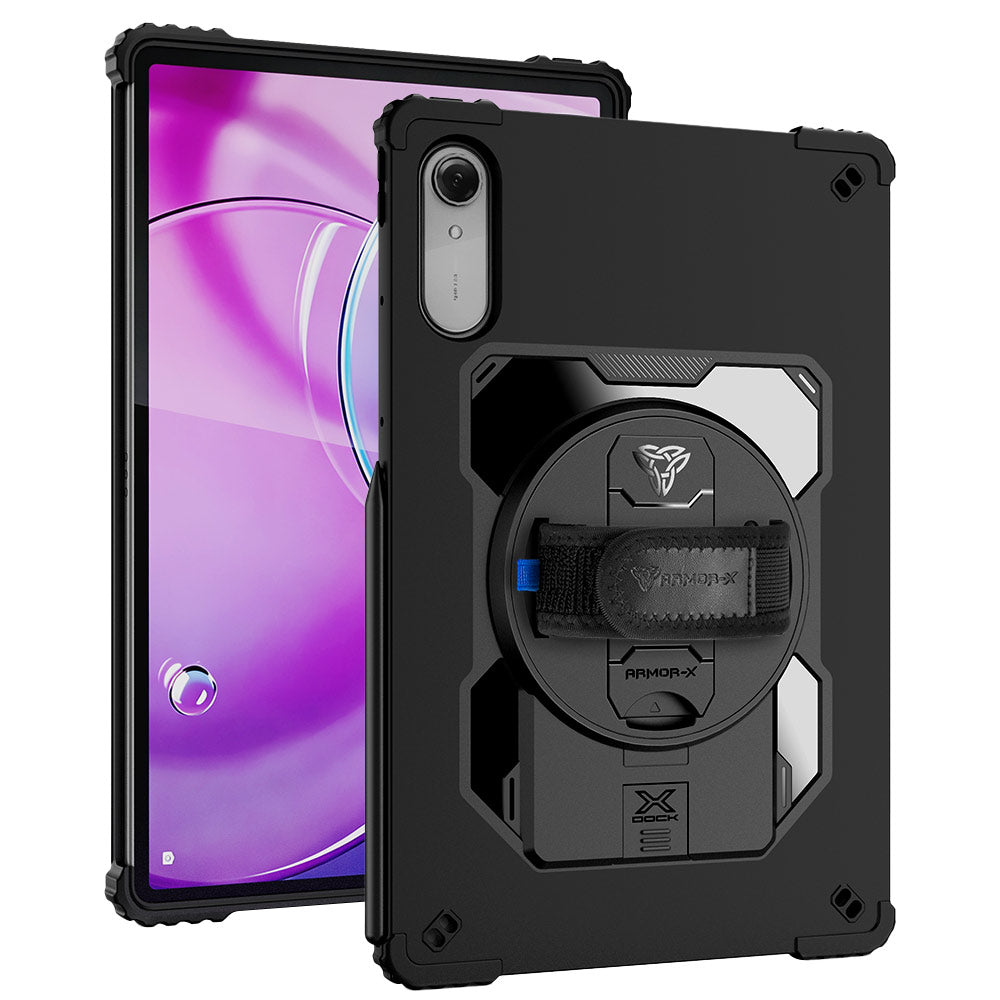 RAN-LN-TB390 | Lenovo Idea Tab Pro (Gen 2) TB390 | 2 Layers Shockproof Case with X-DOCK modular eco-system Compatible with keyboard
