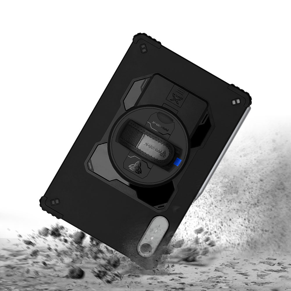 RAN-LN-TB390 | Lenovo Idea Tab Pro (Gen 2) TB390 | 2 Layers Shockproof Case with X-DOCK modular eco-system Compatible with keyboard