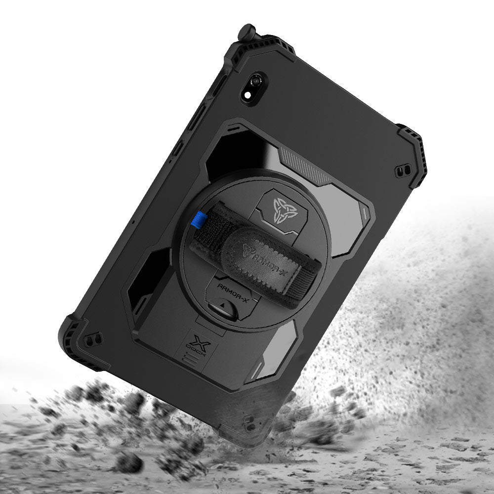 RAN-LN-X11 | Lenovo ThinkTab X11 (Gen 1) TB353 | Rainproof military grade rugged case with X-DOCK modular eco-system